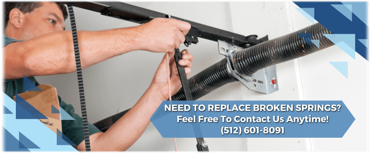 Broken Garage Door Spring Repair Georgetown TX